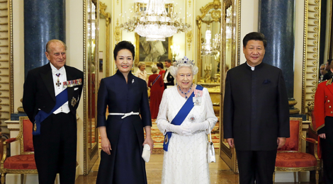Pic of the Week: Chinese President Xi attends British banquet